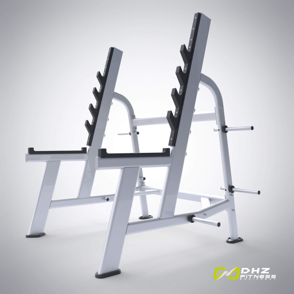 Стойка для приседаний с ограничителями (Squat Rack) E-7050 в Краснодаре в магазине SportPanda Стойка для приседаний с ограничителями (Squat Rack) E-7050 – фото