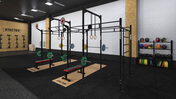 Функциональная рама STECTER 5800х1800, H=3660 мм в Краснодаре в магазине SportPanda Функциональная рама STECTER 5800х1800, H=3660 мм – фото