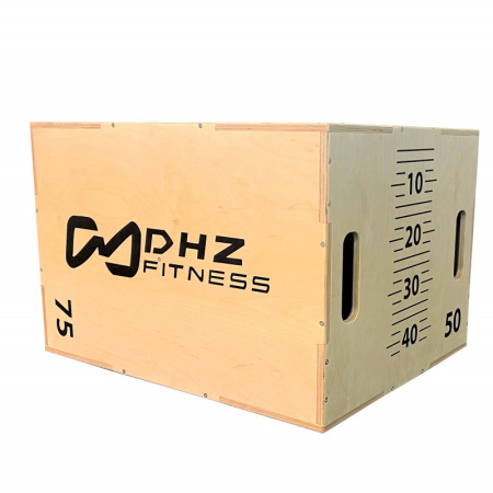 Универсальный PLYO BOX 3 в 1, 50х60х75 см, со шкалой наклона (фанера) в Краснодаре в магазине SportPanda Универсальный PLYO BOX 3 в 1, 50х60х75 см, со шкалой наклона (фанера) – фото