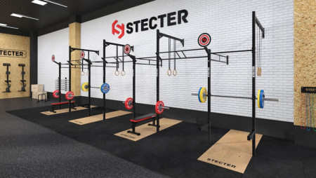 Пристенная функциональная рама STECTER 9800х1800, H=3660 мм в Краснодаре в магазине SportPanda Пристенная функциональная рама STECTER 9800х1800, H=3660 мм – фото