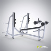 Скамья-стойка для жима под углом вниз E-7041 (Olympic Decline Bench) в Краснодаре в магазине SportPanda Скамья-стойка для жима под углом вниз E-7041 (Olympic Decline Bench) – фото