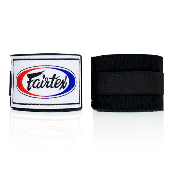 Боксерские бинты Fairtex HW-2, 4.5 метра, чёрный в Краснодаре в магазине SportPanda Боксерские бинты Fairtex HW-2, 4.5 метра, чёрный – фото