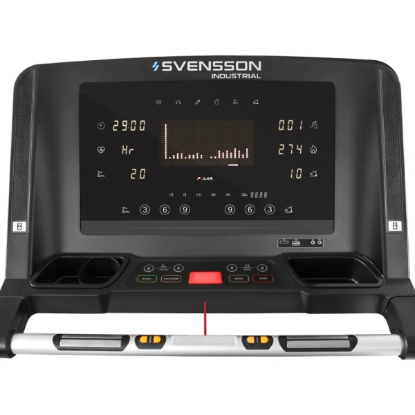 Беговая дорожка SVENSSON INDUSTRIAL ARMORTECH (GRAPHITE BLUE), электрическая, профессиональная в Краснодаре в магазине SportPanda Беговая дорожка SVENSSON INDUSTRIAL ARMORTECH (GRAPHITE BLUE), электрическая, профессиональная – фото