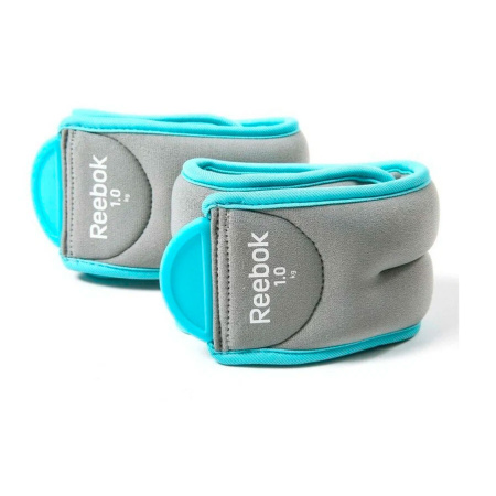 Утяжелители для ног, на лодыжки Reebok Elements RAWT-11073BL, 0.5 кг, пара в Краснодаре в магазине SportPanda Утяжелители для ног, на лодыжки Reebok Elements RAWT-11073BL, 0.5 кг, пара – фото