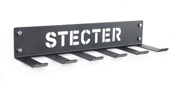 Кронштейн для петель и тяжелоатлетических ремней STECTER, 6 шт. – фото