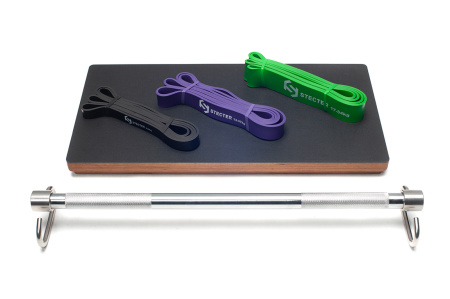 Гриф для штанги STECTER Resistance Bar BOX, с резиновыми петлями в Краснодаре в магазине SportPanda Гриф для штанги STECTER Resistance Bar BOX, с резиновыми петлями – фото