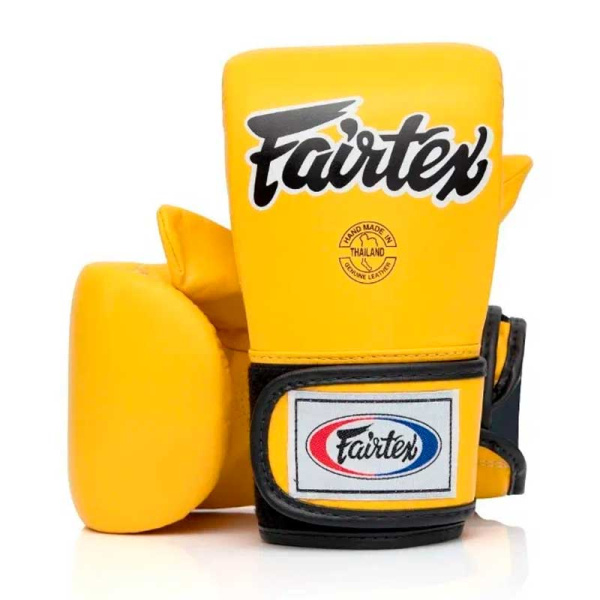 Снарядные перчатки Fairtex TGT7 Universal Bag Gloves, жёлтый в Краснодаре в магазине SportPanda Снарядные перчатки Fairtex TGT7 Universal Bag Gloves, жёлтый – фото