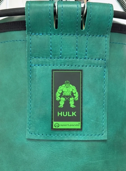 Мешок боксерский «HULK» натуральная кожа, 150 см, диаметр 45 см, 85 кг – фото