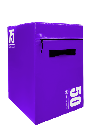 Плиобокс Sportpanda трехсторонний фиолетовый – фото