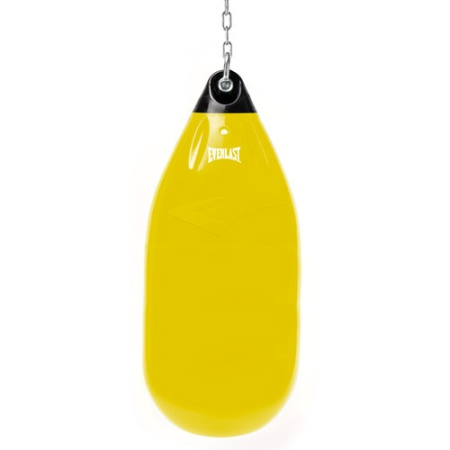 Водоналивной боксерский мешок Everlast Hydrostrike, 95 см, диаметр 37 см, 68 кг, жёлтый в Краснодаре в магазине SportPanda Водоналивной боксерский мешок Everlast Hydrostrike, 95 см, диаметр 37 см, 68 кг, жёлтый – фото