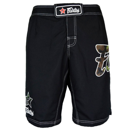 Шорты спортивные Fairtex AB-5 «Камуфляж», универсальные, чёрный в Краснодаре в магазине SportPanda Шорты спортивные Fairtex AB-5 «Камуфляж», универсальные, чёрный – фото