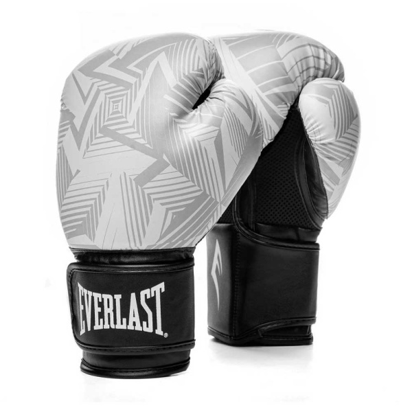 Боксерские перчатки Everlast Spark, тренировочные, белый в Краснодаре в магазине SportPanda Боксерские перчатки Everlast Spark, тренировочные, белый – фото