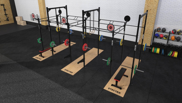 Функциональная рама STECTER 6900х1800, H=3660 мм в Краснодаре в магазине SportPanda Функциональная рама STECTER 6900х1800, H=3660 мм – фото