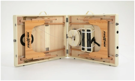 Массажный стол Proxima Parma 195 BM3523-1.2.3, 3 секции, складной, бежевый – фото