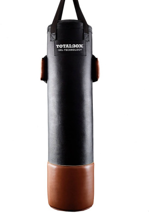 Мешок для ММА GEL TECHNOLOGY, кожа, 120 см, диаметр 30 см, 45 кг – фото