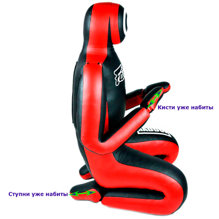 Манекен для борьбы Fairtex Maddox GD2, 190 см, 30-32 кг, двуногий в Краснодаре в магазине SportPanda Манекен для борьбы Fairtex Maddox GD2, 190 см, 30-32 кг, двуногий – фото