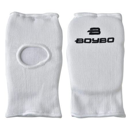 Накладки на руки для каратэ BoyBo BO130, хлопок, белый в Краснодаре в магазине SportPanda Накладки на руки для каратэ BoyBo BO130, хлопок, белый – фото