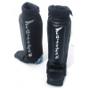 Тренировочная защита голени и стопы Fairtex SP6, с неопреновым чулком, M  Тренировочная защита голени и стопы Fairtex SP6, с неопреновым чулком, M