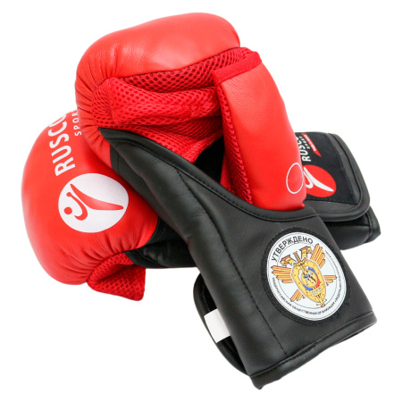 Перчатки для рукопашного боя Rusco Sport PRO, красный в Краснодаре в магазине SportPanda Перчатки для рукопашного боя Rusco Sport PRO, красный – фото