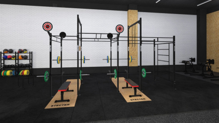 Функциональная рама STECTER 5800х1800, H=3660 мм в Краснодаре в магазине SportPanda Функциональная рама STECTER 5800х1800, H=3660 мм – фото