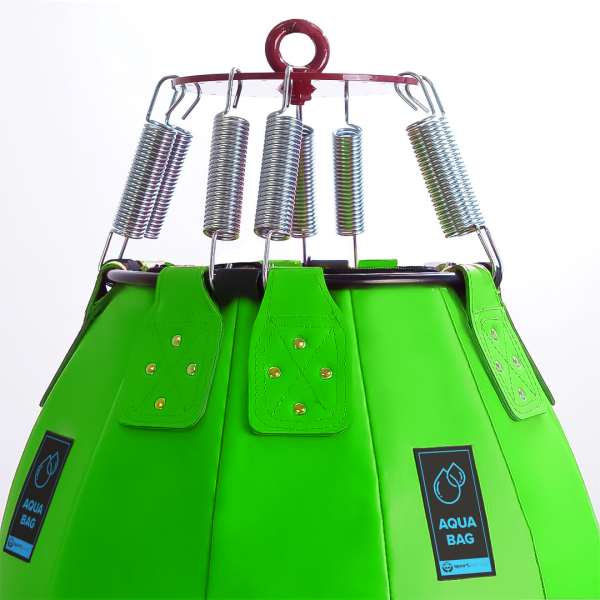 Водоналивная боксерская груша «AQUA BALL», ПВХ, 65 см, диаметр 50 см, салатовый – фото