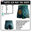 Шорты для тайского бокса и кикбосинга Fairtex BS1915 Clubber, зелёный – фото