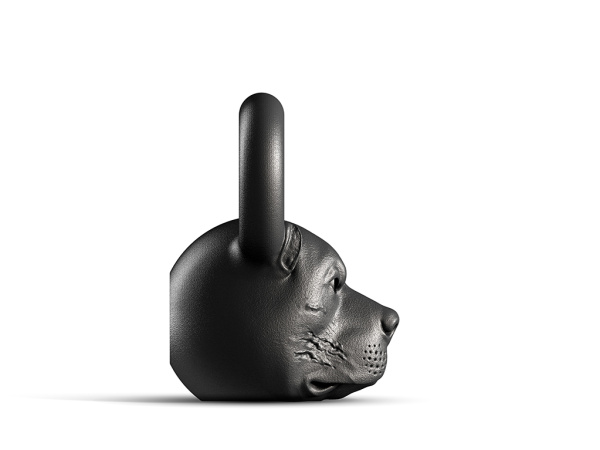 Гиря дизайнерская IRON HEAD «Питбуль», 16 кг, чугун в Краснодаре в магазине SportPanda Гиря дизайнерская IRON HEAD «Питбуль», 16 кг, чугун – фото