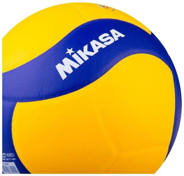 Мяч волейбольный Mikasa V330W, эко-кожа, 5" – фото