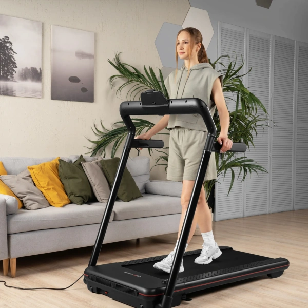Беговая дорожка CARBON FITNESS T708 SLIM, электрическая, для дома в Краснодаре в магазине SportPanda Беговая дорожка CARBON FITNESS T708 SLIM, электрическая, для дома – фото