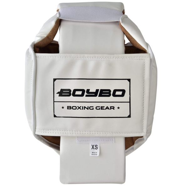 Шлем для карате BoyBo BH100, белый в Краснодаре в магазине SportPanda Шлем для карате BoyBo BH100, белый – фото