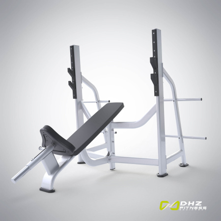 Скамья-стойка для жима под углом вверх E-7042 (Olympic Bench Incline) в Краснодаре в магазине SportPanda Скамья-стойка для жима под углом вверх E-7042 (Olympic Bench Incline) – фото