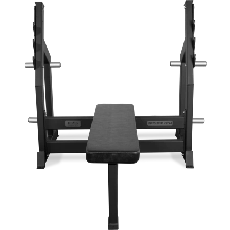Скамья для жима горизонтальная BRONZE GYM AL-304, профессиональная в Краснодаре в магазине SportPanda Скамья для жима горизонтальная BRONZE GYM AL-304, профессиональная – фото