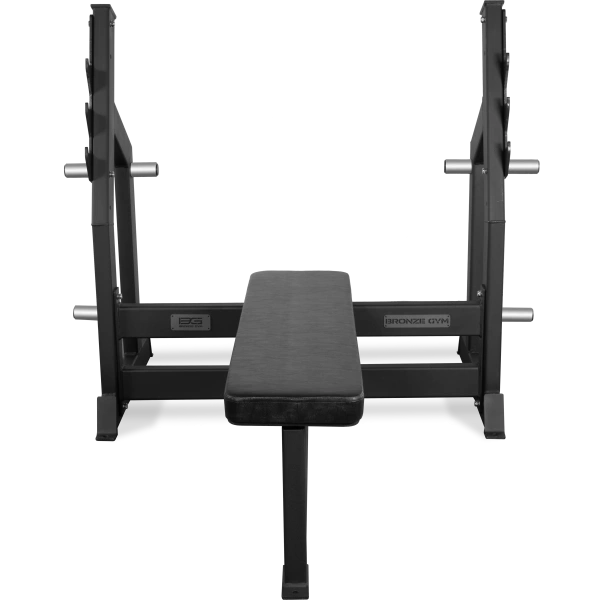 Скамья для жима горизонтальная BRONZE GYM AL-304, профессиональная в Краснодаре в магазине SportPanda Скамья для жима горизонтальная BRONZE GYM AL-304, профессиональная – фото