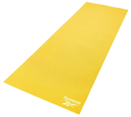 Коврик для йоги и фитнеса Reebok RAYG-11022YL, 4 мм, ПВХ, жёлтый в Краснодаре в магазине SportPanda Коврик для йоги и фитнеса Reebok RAYG-11022YL, 4 мм, ПВХ, жёлтый – фото