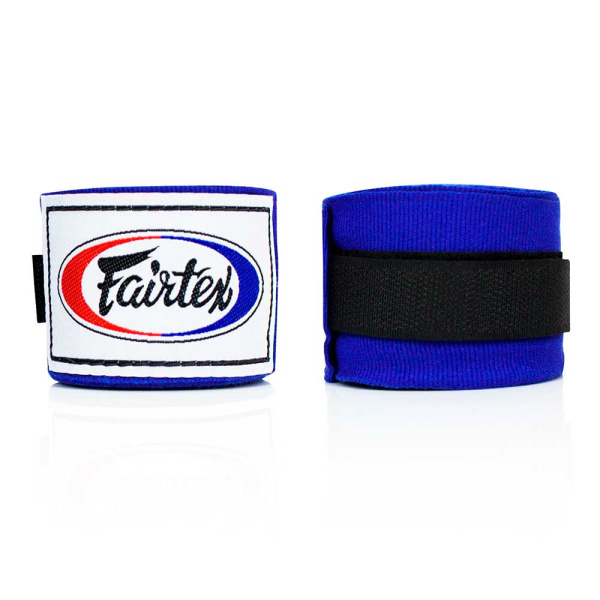 Боксерские бинты Fairtex HW-2, 4.5 метра, синий в Краснодаре в магазине SportPanda Боксерские бинты Fairtex HW-2, 4.5 метра, синий – фото