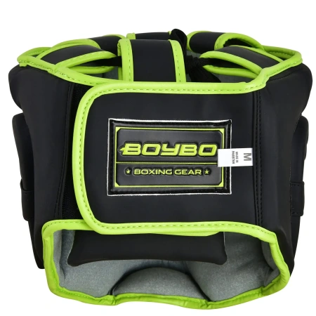 Шлем боксерский BoyBo Stain BH400, Flex, зелёный в Краснодаре в магазине SportPanda Шлем боксерский BoyBo Stain BH400, Flex, зелёный – фото