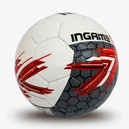 Мяч футбольный INGAME PRO IFB-115, №5, красно-чёрный в Краснодаре в магазине SportPanda Мяч футбольный INGAME PRO IFB-115, №5, красно-чёрный – фото