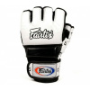 Перчатки для ММА и боевого самбо Fairtex FGV17 Fairtex, для соревнований, белый в Краснодаре в магазине SportPanda Перчатки для ММА и боевого самбо Fairtex FGV17 Fairtex, для соревнований, белый – фото