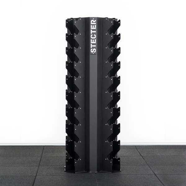 Стойка для гантелей STECTER Dumbbell Pro, 20 пар в Краснодаре в магазине SportPanda Стойка для гантелей STECTER Dumbbell Pro, 20 пар – фото