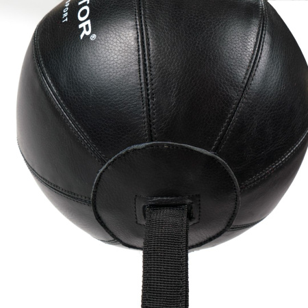 Пневмогруша боксерская Double End Bag, 22 см, на растяжках, чёрный в Краснодаре в магазине SportPanda Пневмогруша боксерская Double End Bag, 22 см, на растяжках, чёрный – фото