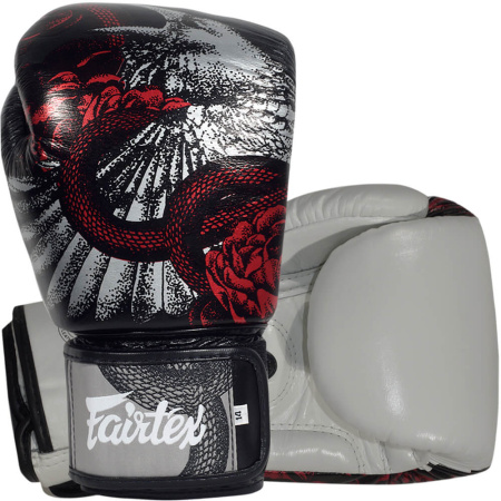 Боксерские перчатки Fairtex BGV24 Beauty of Survival, в подарочной упаковке в Краснодаре в магазине SportPanda Боксерские перчатки Fairtex BGV24 Beauty of Survival, в подарочной упаковке – фото