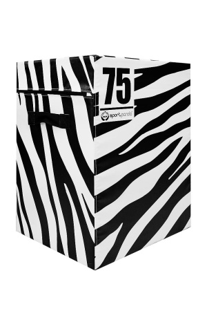 Плиобокс Sportpanda трехсторонний зебра – фото