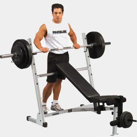 Универсальная скамья для жима BODY SOLID Powerline POB44, POB44 в Краснодаре в магазине SportPanda Универсальная скамья для жима BODY SOLID Powerline POB44, POB44 – фото