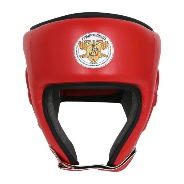Шлем для рукопашного боя RuscoSport Pro, одобрен ФРБ, с усилением, красный в Краснодаре в магазине SportPanda Шлем для рукопашного боя RuscoSport Pro, одобрен ФРБ, с усилением, красный – фото