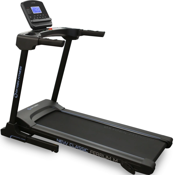 Беговая дорожка OXYGEN FITNESS NEW CLASSIC FERRUM M, электрическая, для дома в Краснодаре в магазине SportPanda Беговая дорожка OXYGEN FITNESS NEW CLASSIC FERRUM M, электрическая, для дома – фото