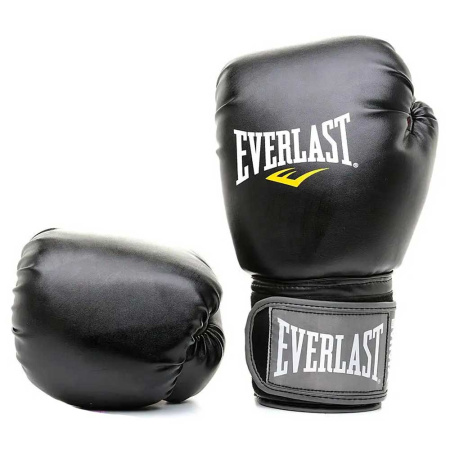 Перчатки для ММА Everlast Pro Style Muay Thai, тренировочные, чёрный в Краснодаре в магазине SportPanda Перчатки для ММА Everlast Pro Style Muay Thai, тренировочные, чёрный – фото