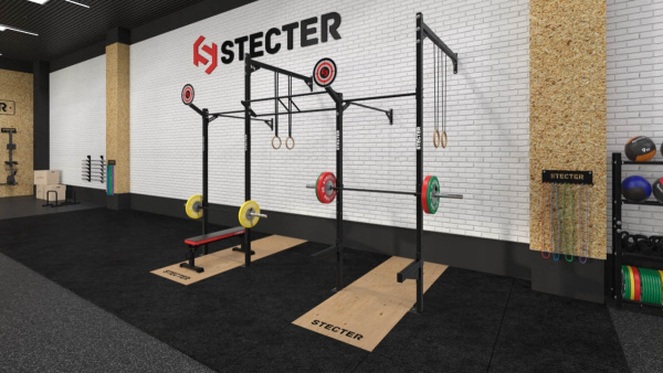 Пристенная функциональная рама STECTER 4000х1800, H=3660 мм в Краснодаре в магазине SportPanda Пристенная функциональная рама STECTER 4000х1800, H=3660 мм – фото