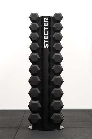 Стойка для гантелей STECTER Dumbbell, 10 пар в Краснодаре в магазине SportPanda Стойка для гантелей STECTER Dumbbell, 10 пар – фото