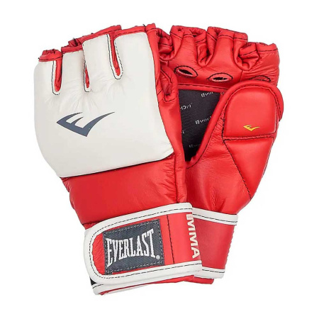 Перчатки для ММА Everlast MMA Grappling, для соревнований, красный в Краснодаре в магазине SportPanda Перчатки для ММА Everlast MMA Grappling, для соревнований, красный – фото