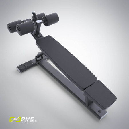 Скамья для пресса (Adjustable Decline Bench) E-7037, регулируемая  в Краснодаре в магазине SportPanda Скамья для пресса (Adjustable Decline Bench) E-7037, регулируемая  – фото